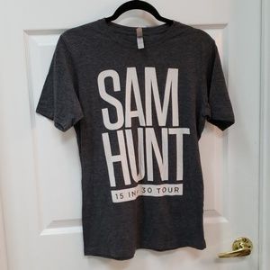 Sam Hunt 15 in a 30 Tour shirt small